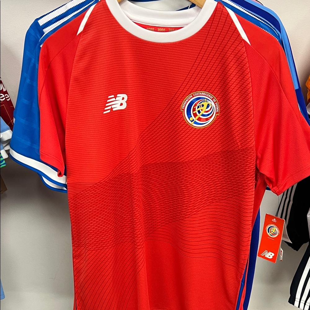 New Balance Costa Rica official jersey Soccer medium Jersey